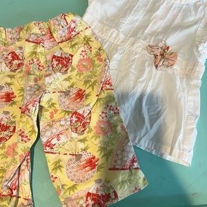 Janie & Jack Capri Set Size 2T